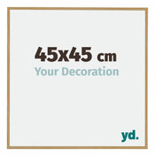 Evry Plastic Photo Frame 45x45cm Beech Light Front Size | Yourdecoration.com