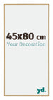 Evry Plastic Photo Frame 45x80cm Beech Light Front Size | Yourdecoration.com