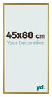 Evry Plastic Photo Frame 45x80cm Gold Front Size | Yourdecoration.nl