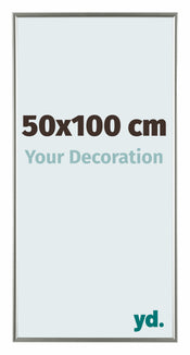 Evry Plastic Photo Frame 50x100cm Champagne Front Size | Yourdecoration.com