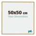 Evry Plastic Photo Frame 50x50cm Beech Light Front Size | Yourdecoration.com