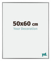 Evry Plastic Photo Frame 50x60cm Silver Front Size | Yourdecoration.com