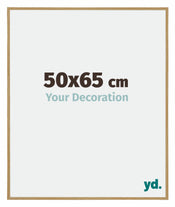 Evry Plastic Photo Frame 50x65cm Beech Light Front Size | Yourdecoration.com