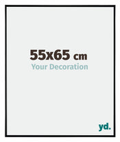 Evry Plastic Photo Frame 55x65cm Black High Gloss Front Size | Yourdecoration.com