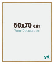 Evry Plastic Photo Frame 60x70cm Beech Light Front Size | Yourdecoration.com