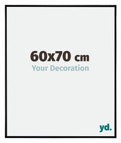 Evry Plastic Photo Frame 60x70cm Black Matt Front Size | Yourdecoration.com