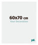 Evry Plastic Photo Frame 60x70cm White High Gloss Front Size | Yourdecoration.com