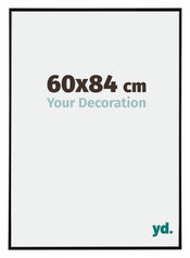 Evry Plastic Photo Frame 60x84cm Black High Gloss Front Size | Yourdecoration.com