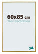 Evry Plastic Photo Frame 60x85cm Gold Front Size | Yourdecoration.com