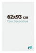 Evry Plastic Photo Frame 62x93cm White High Gloss Front Size | Yourdecoration.com