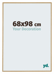 Evry Plastic Photo Frame 68x98cm Beech Light Front Size | Yourdecoration.com