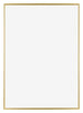 Evry Plastic Photo Frame 68x98cm Gold Front | Yourdecoration.com