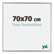 Evry Plastic Photo Frame 70x70cm Champagne Front Size | Yourdecoration.com