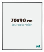 Evry Plastic Photo Frame 70x90cm Black Matt Front Size | Yourdecoration.com