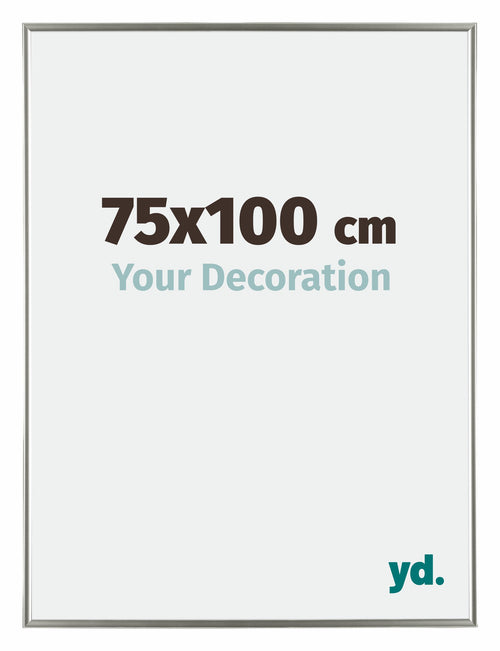 Evry Plastic Photo Frame 75x100cm Champagne Front Size | Yourdecoration.com