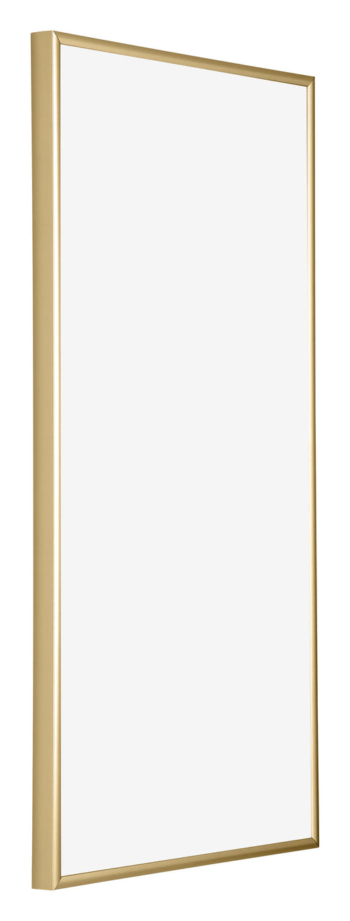 Kent Aluminium Photo Frame 20x40cm Gold Front Oblique | Yourdecoration.com