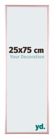 Kent Aluminium Photo Frame 25x75cm Copper Front Size | Yourdecoration.com