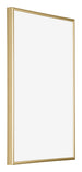 Kent Aluminium Photo Frame 60x90cm Gold Front Oblique | Yourdecoration.com