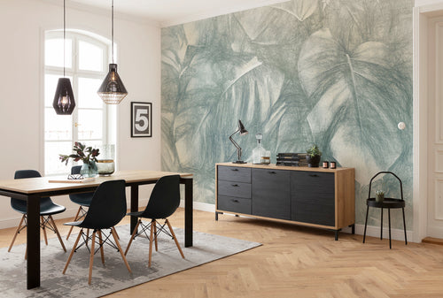 Komar Beyond Botanic Non Woven Wall Murals 400x250cm 4 panels Ambiance | Yourdecoration.com