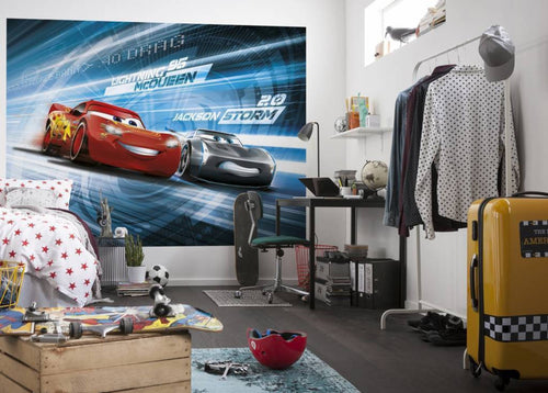 Komar Cars 3 Simulation Wall Mural 254x184cm | Yourdecoration.com