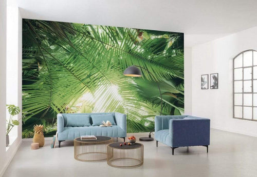 Komar Dschungeldach Non Woven Wall Mural 450x280cm 9 Panels Ambiance | Yourdecoration.com