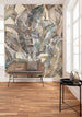 Komar Graceful Gold Non Woven Wall Murals 200x250cm 2 panels Ambiance | Yourdecoration.com