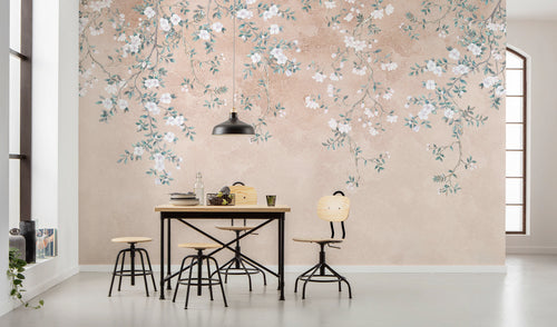 Komar Hanging Hanami Non Woven Wall Murals 400x250cm 4 panels Ambiance | Yourdecoration.com