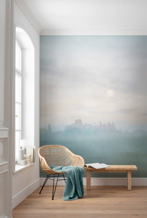 Komar Hazy Hush Non Woven Wall Murals 200x250cm 2 panels Ambiance | Yourdecoration.com