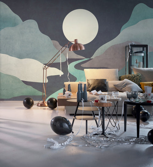 Komar Moonlight Monumental Non Woven Wall Murals 400x250cm 4 panels Ambiance | Yourdecoration.com