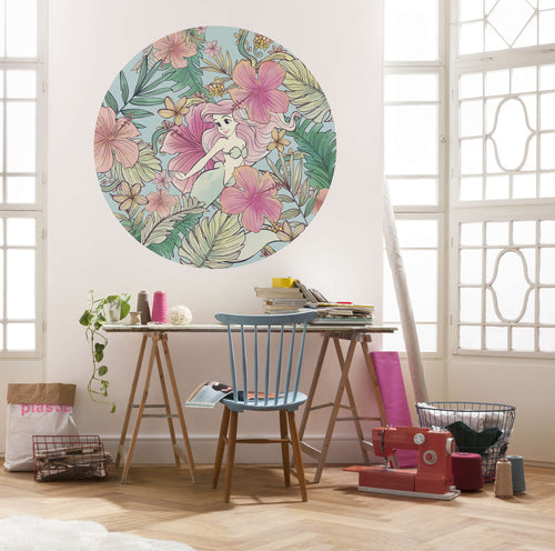 Komar Non Woven Wall Mural Dd1 001 Ariel Ocean Flowers Interieur | Yourdecoration.com