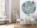 Komar Non Woven Wall Mural Dd1 004 Jasmin Elegant Mint Interieur | Yourdecoration.com