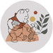 Komar Non Woven Wall Mural Dd1 036 Winnie The Pooh Soulmate | Yourdecoration.com