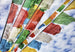 Komar Prayer Flags Wall Mural 184x127cm | Yourdecoration.com