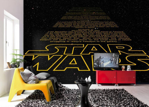 Komar Star Wars Intro Wall Mural 368x254cm | Yourdecoration.com