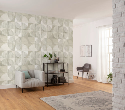 Komar Tubular Titan Non Woven Wall Murals 300x250cm 3 panels Ambiance | Yourdecoration.com