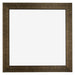 Leeds Wooden Photo Frame 25x25cm Champagne Brushed Front | Yourdecoration.com