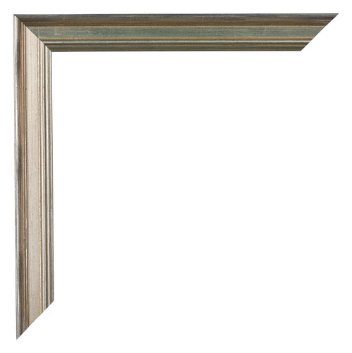 Lincoln Wood Photo Frame 18x24cm Silver Corner | Yourdecoration.com