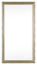 Lincoln Wood Photo Frame 20x40cm Silver Front | Yourdecoration.com