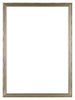 Lincoln Wood Photo Frame 29 7x42cm A3 Silver Front | Yourdecoration.com