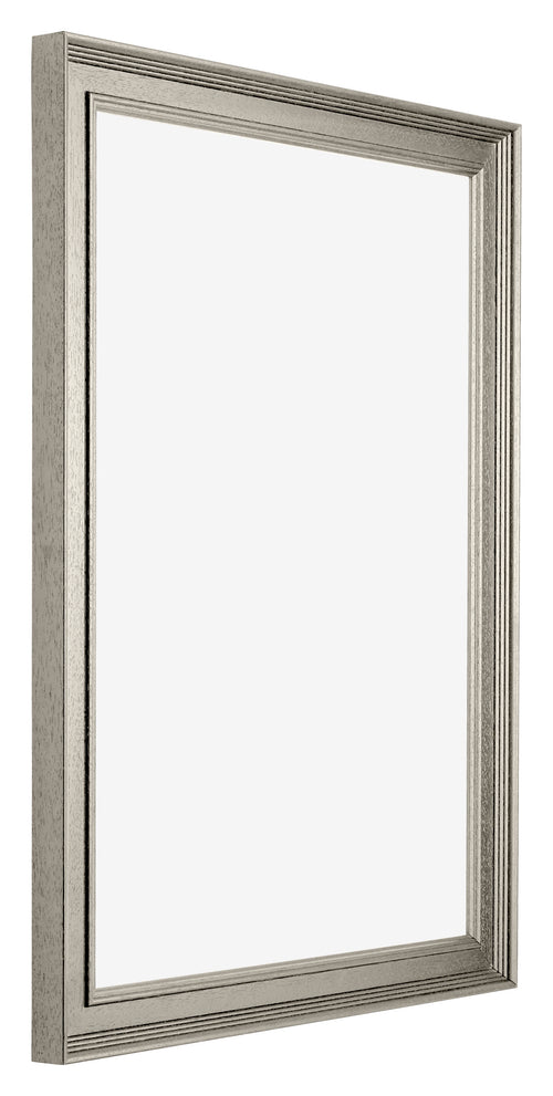 Liverpool Wooden Photo Frame 70x100cm Silver Front Oblique | Yourdecoration.com