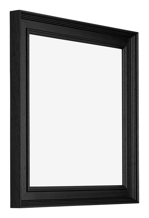 Londen Wooden Photo Frame 20x20cm Black Front Oblique | Yourdecoration.com