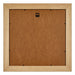 Londen Wooden Photo Frame 20x20cm Brown Wenge Back | Yourdecoration.com