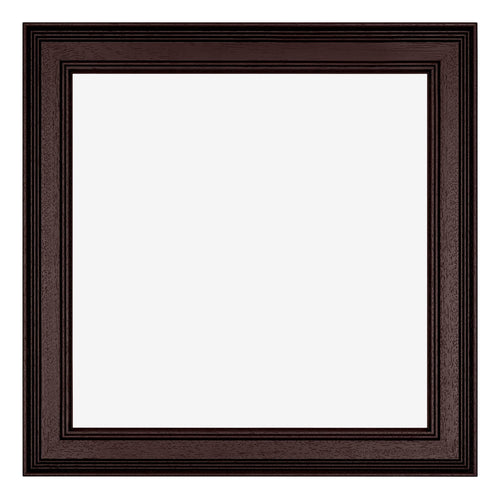 Londen Wooden Photo Frame 20x20cm Brown Wenge Front | Yourdecoration.com