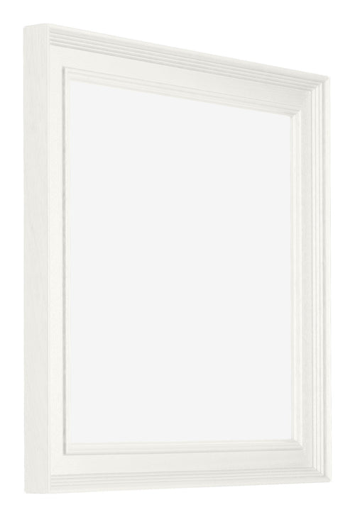 Londen Wooden Photo Frame 20x20cm White Front Oblique | Yourdecoration.com