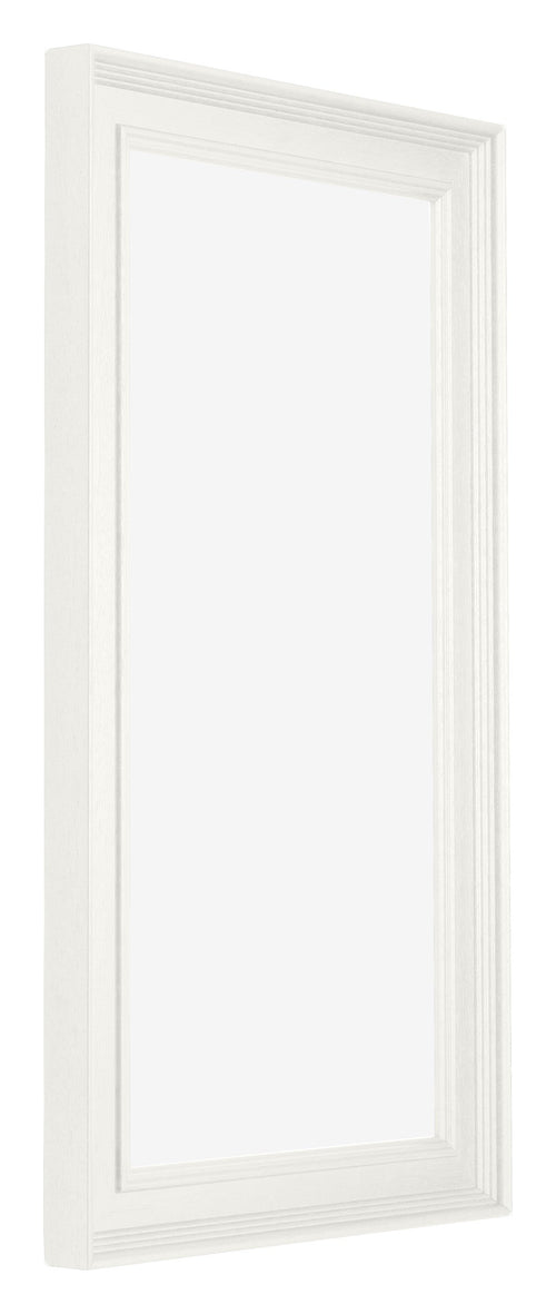 Londen Wooden Photo Frame 20x40cm White Front Oblique | Yourdecoration.com