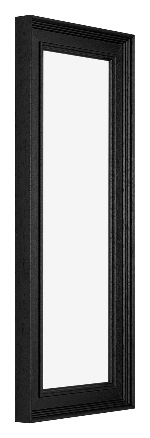 Londen Wooden Photo Frame 20x60cm Black Front Oblique | Yourdecoration.com