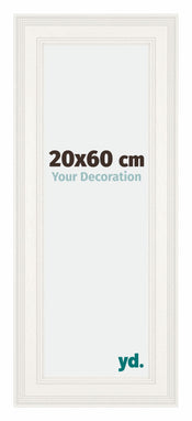 Londen Wooden Photo Frame 20x60cm White Front Size | Yourdecoration.com