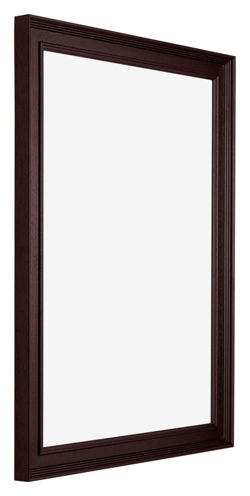 Londen Wooden Photo Frame 21x29 7cm A4 Brown Wenge Front Oblique | Yourdecoration.com