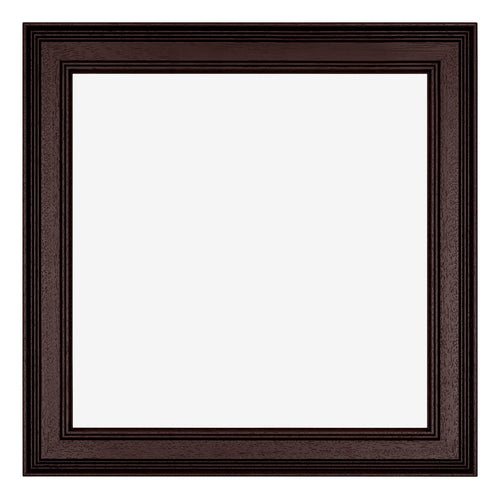 Londen Wooden Photo Frame 25x25cm Brown Wenge Front | Yourdecoration.com