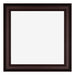 Londen Wooden Photo Frame 25x25cm Brown Wenge Front | Yourdecoration.com